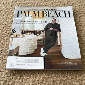 🎁 Modern Luxury Palm Beach Magazine  - Available as Free Gift w/Purchase!